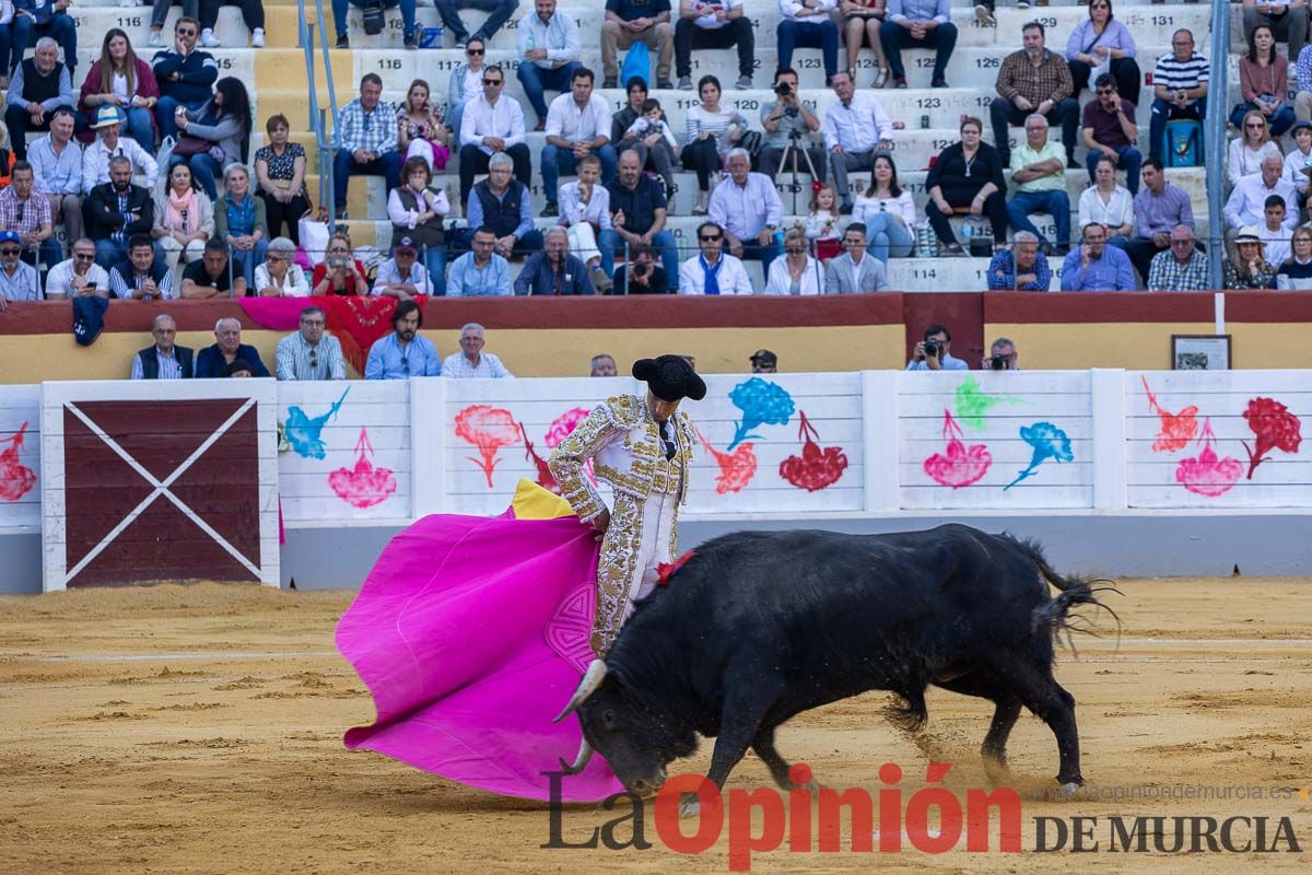 Corrida de 'Los claveles' en Cehegín (Manzanares, Antonio Puerta y Roca Rey)