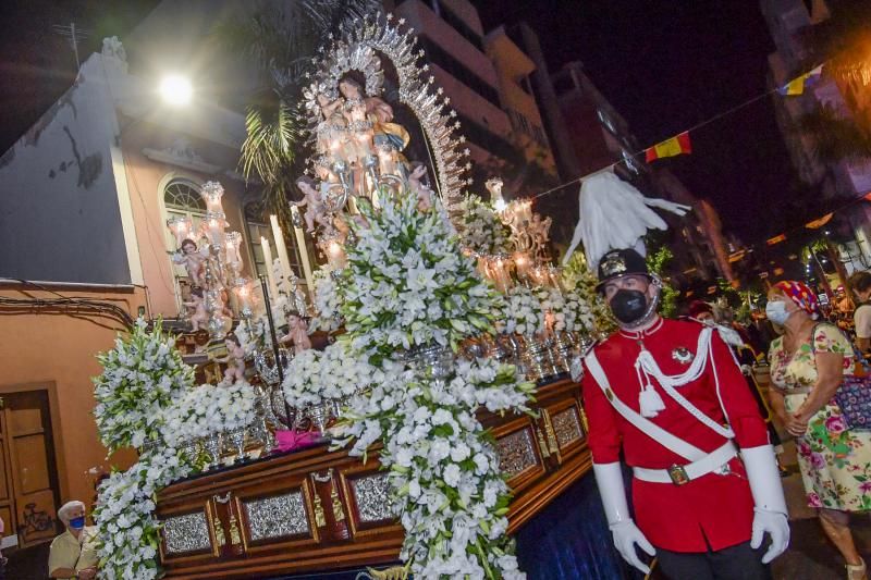 Primera procesión virgen de La Luz tras la pandemia