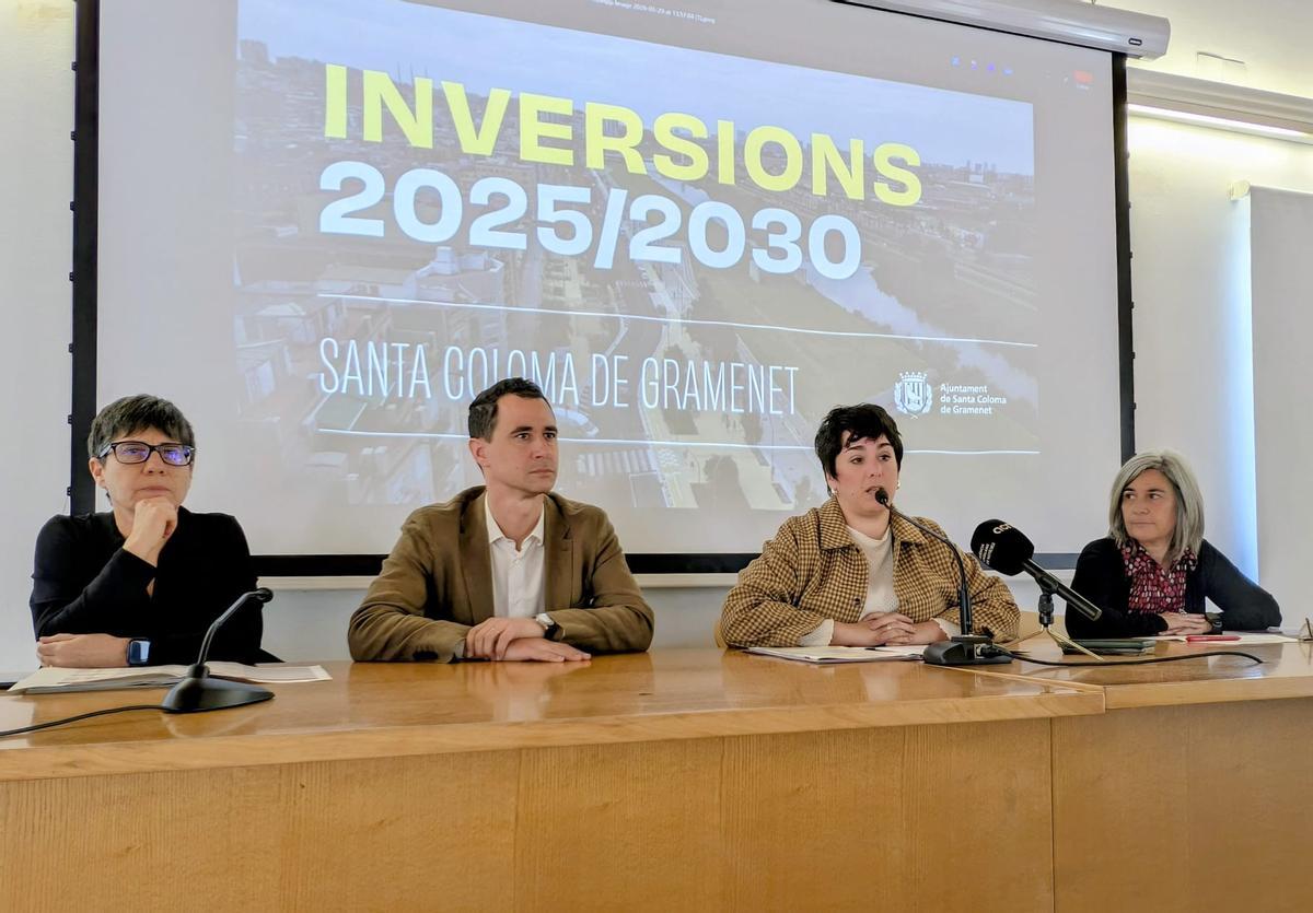 Presentación del Plan de Inversiones 2025-2030 de Santa Coloma de Gramenet