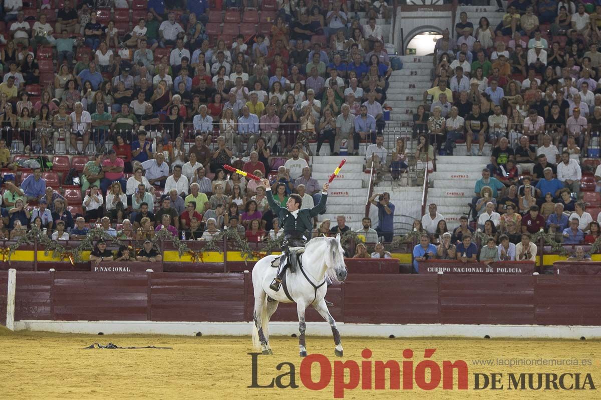 Corrida de rejones en la Feria de Murcia (Andy Cartagena y Diego Ventura)