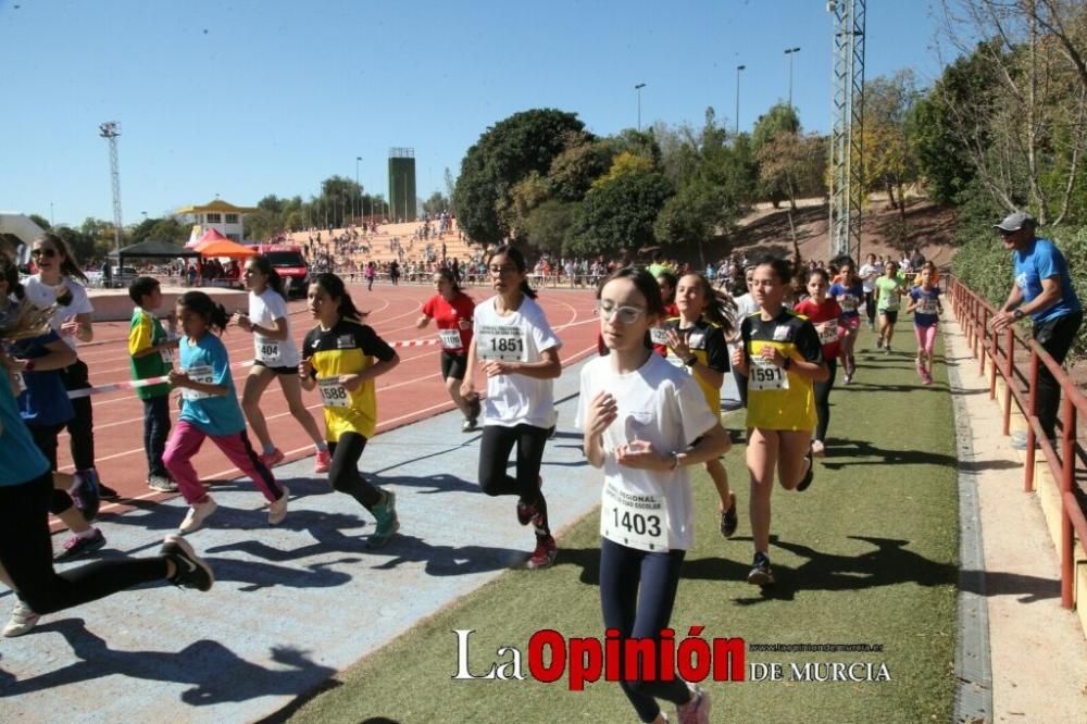 Final Cross Escolar de Lorca. Alevín femenino