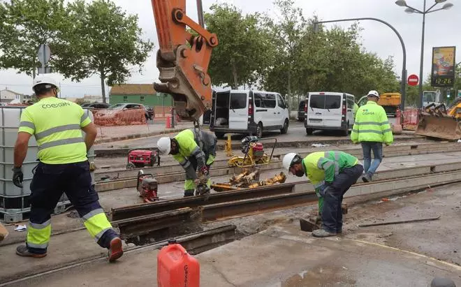 Así avanzan las obras de la nueva línea de metro de València