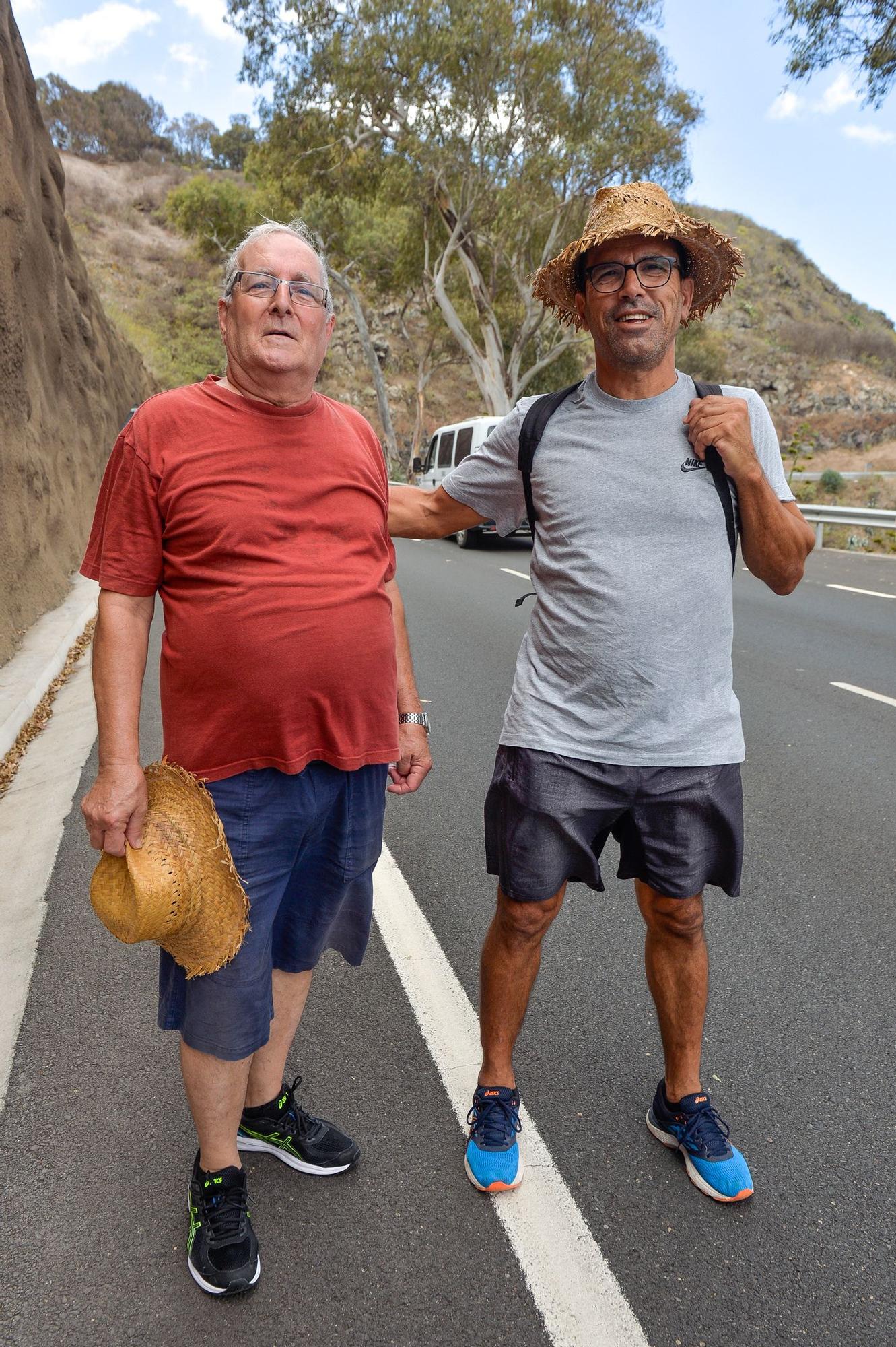 Fiestas del Pino 2022: Peregrinos hacia Teror