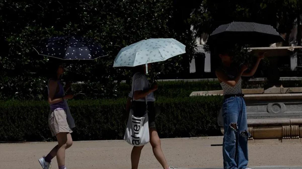 Ascenso de temperaturas en Madrid