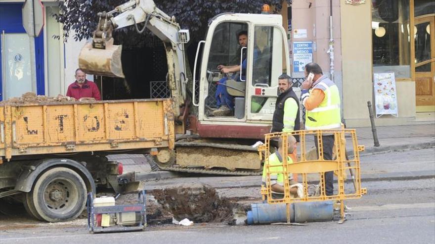 Las obras en Gil Cordero se reanudan tras tres meses suspendidas