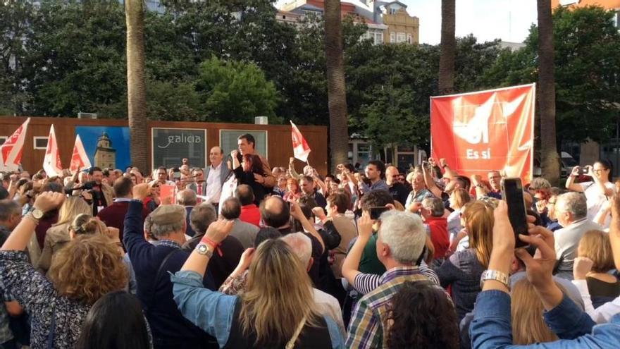 Pedro Sánchez en A Coruña