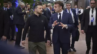 Macron recibe hoy a Zelenski para preparar la cumbre de líderes europeos de este jueves