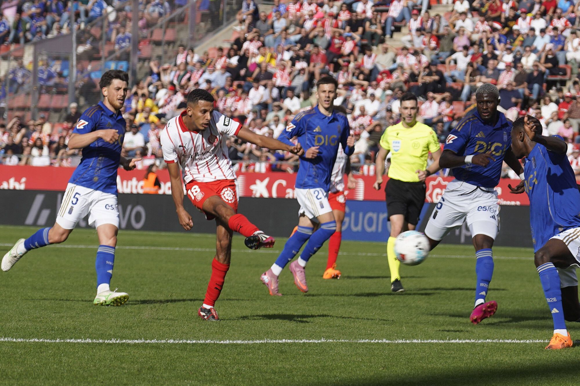 Les imatges del Girona - Reial Oviedo
