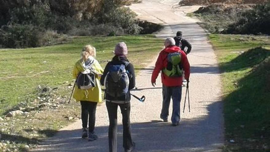 Unidos por los beneficios de la marcha nórdica saludable