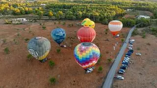 El Ibiza Balloon Festival regresa con vuelos al amanecer y espectáculo nocturno en ses Variades