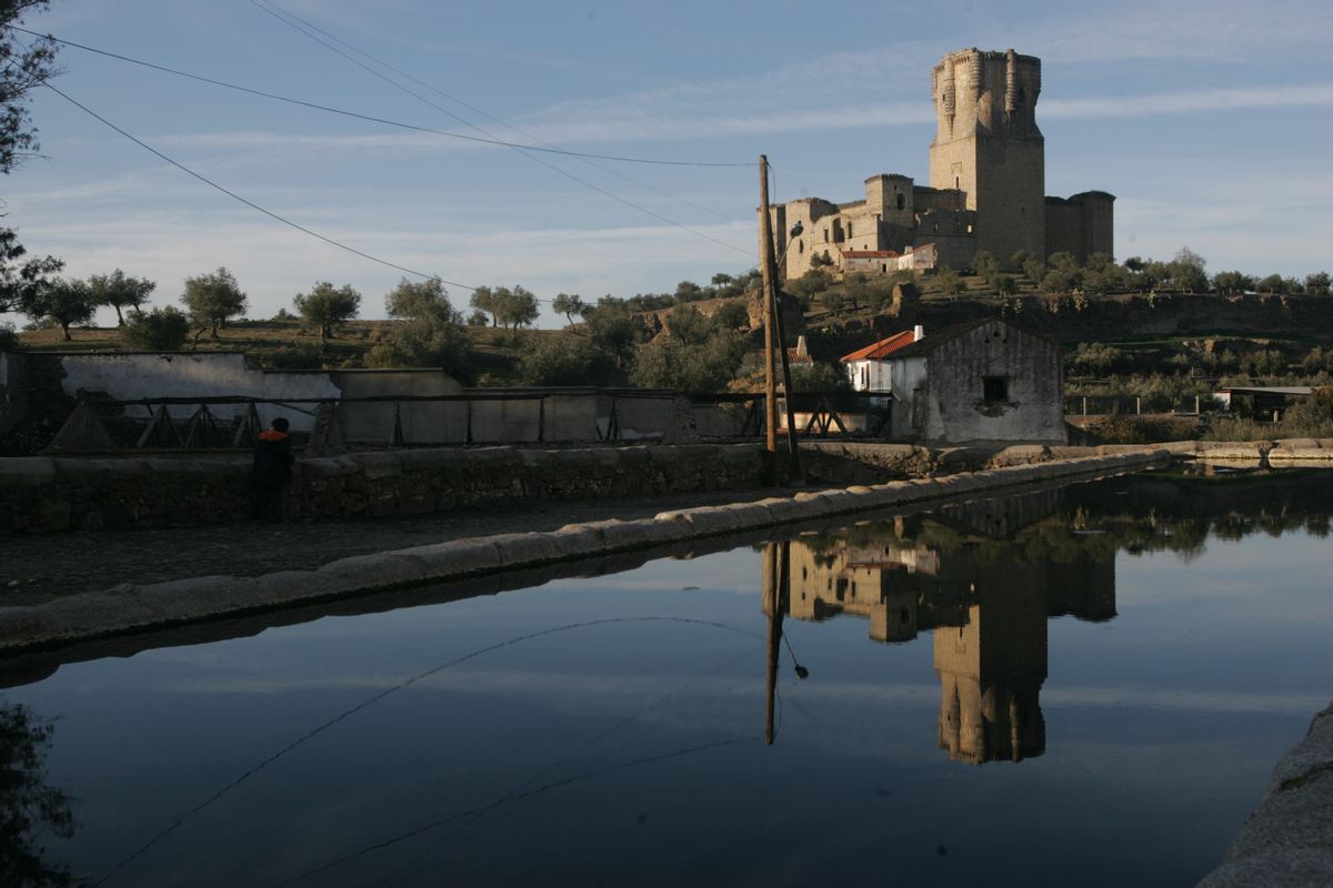 Imagen del Castillo de Belalcázar.