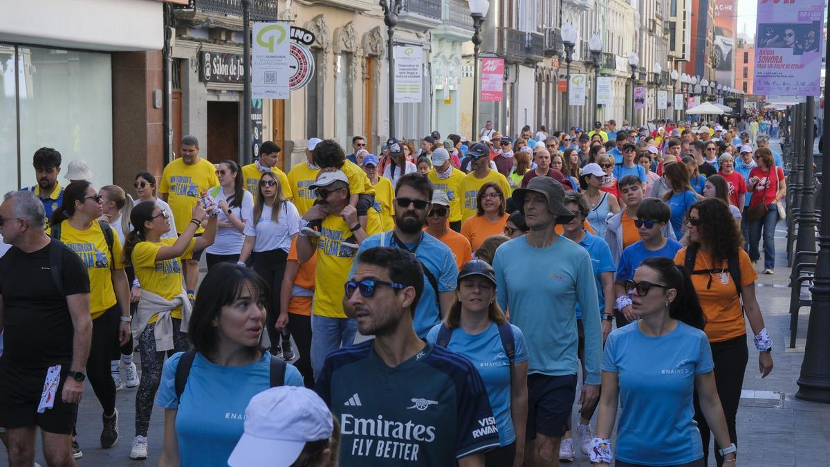 Magic Line. Caminata solidaria de San Juan de Dios
