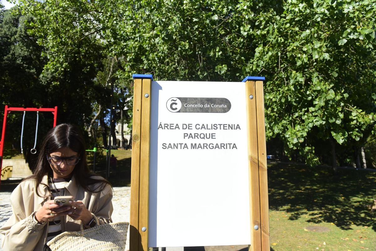 El parque de Santa Margarita estrena caminos, zonas verdes y nuevo mobiliario urbano El parque de Santa Margarita estrena caminos, zonas verdes y nuevo mobiliario urbano