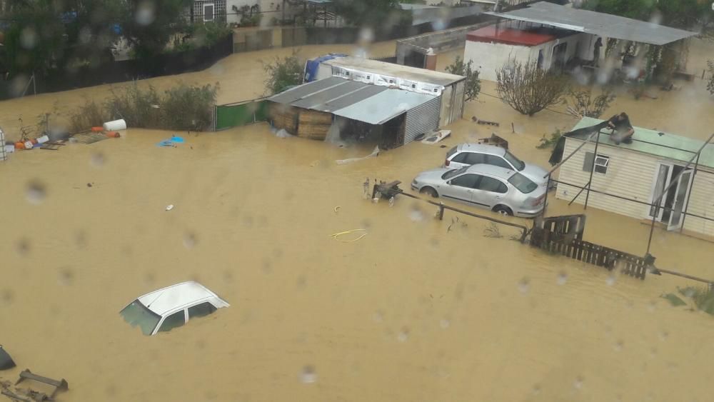 Inundaciones en Málaga 2016