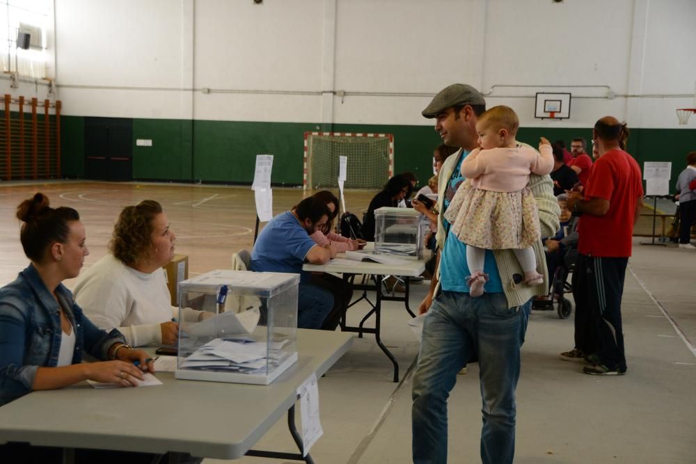 Así vivió la comarca de O Morrazo unos comicios gallegos en los que Feijóo logró su tercera mayoría absoluta