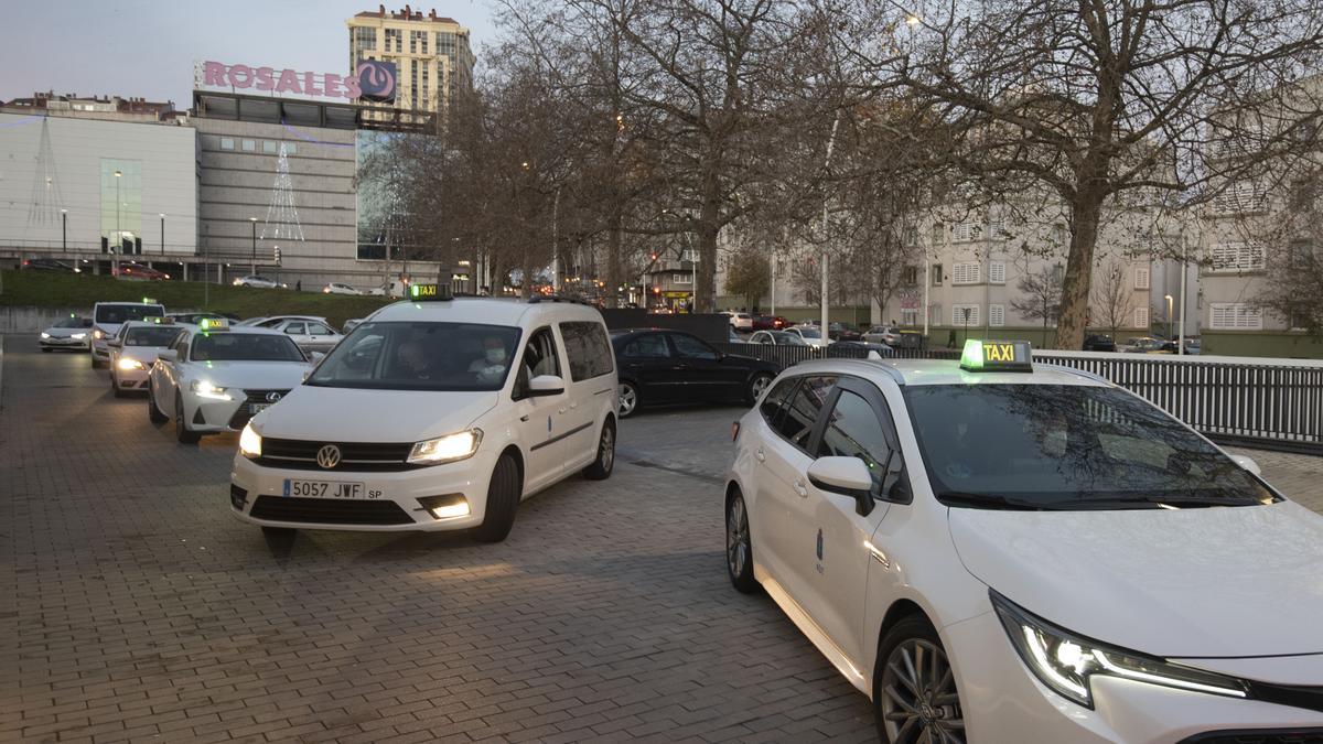 Taxis en Padre Rubinos