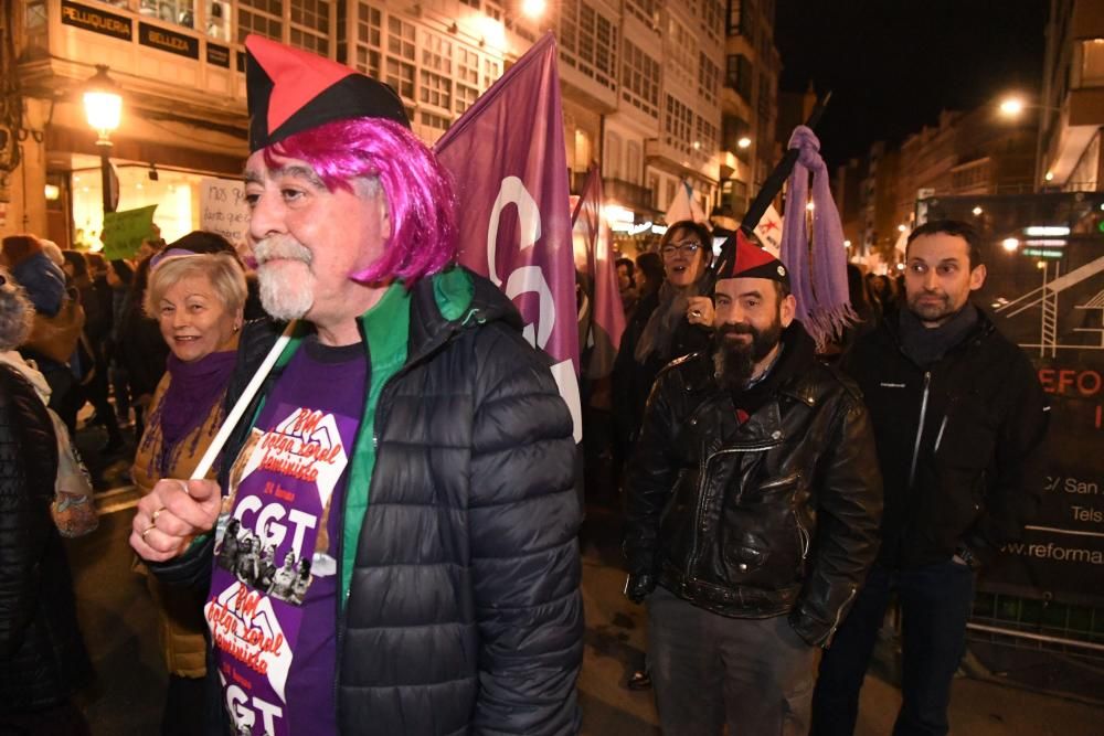 Unas 40.000 personas secundan la marcha feminista