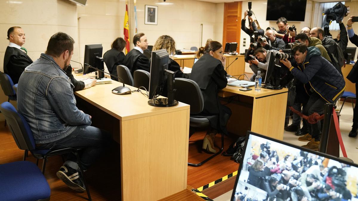 José Enrique Abuín Gey, &#039;El Chicle&#039;, durante el juicio por el crimen de Diana Quer.