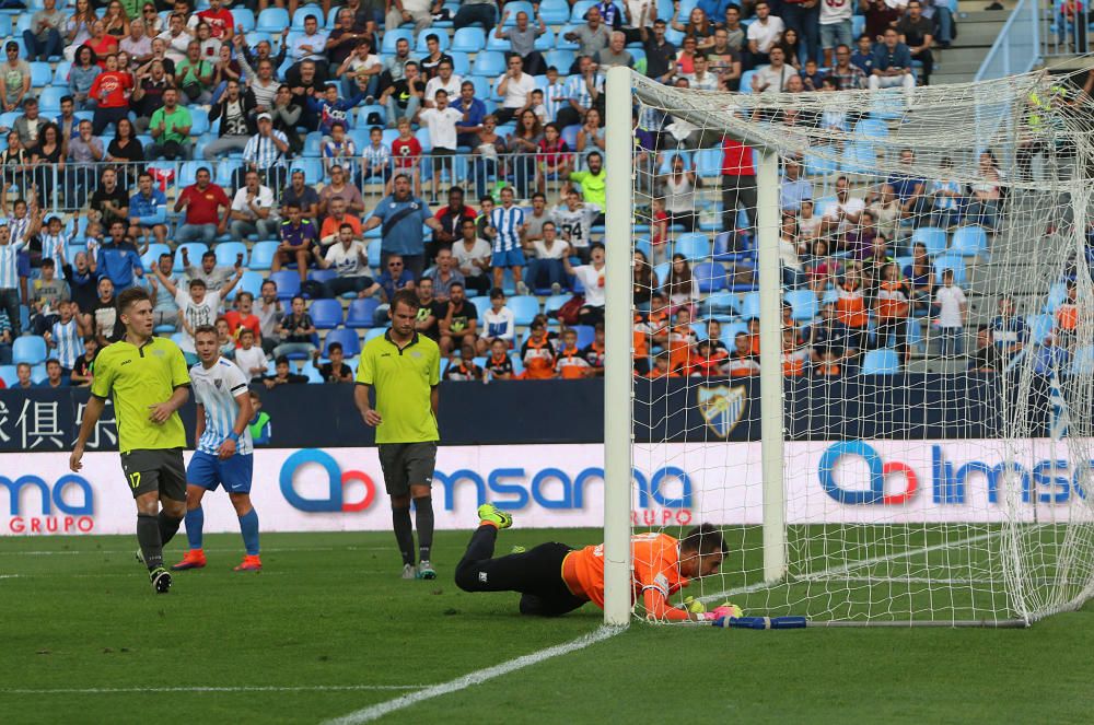 El Málaga juvenil golea al Nitra eslovaco (5-0) en la Youth League