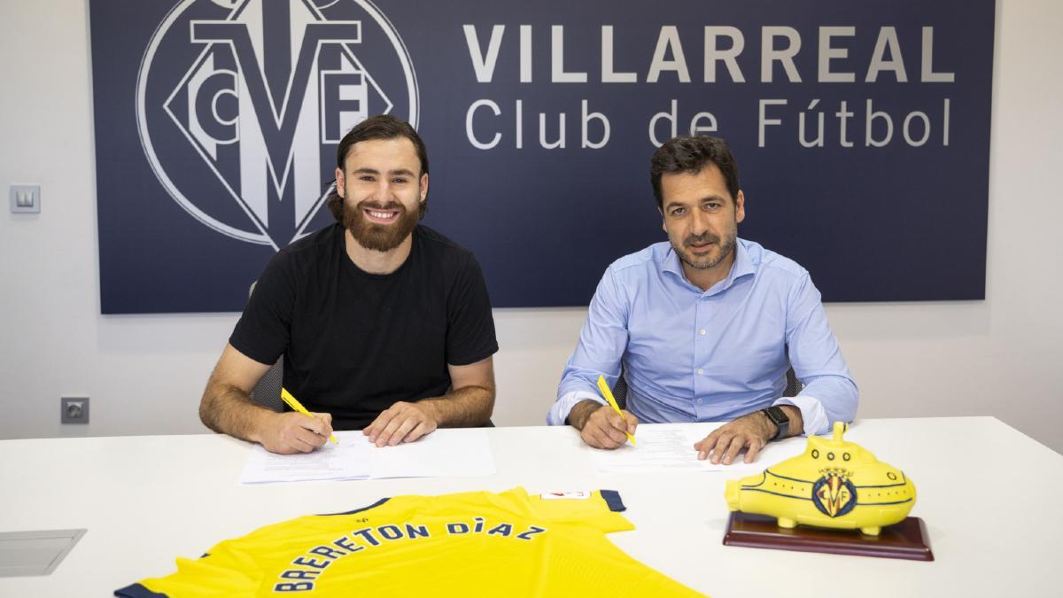 Ben Brereton, nuevo jugador del Villarreal: "Tengo muchas ganas de este nuevo reto"