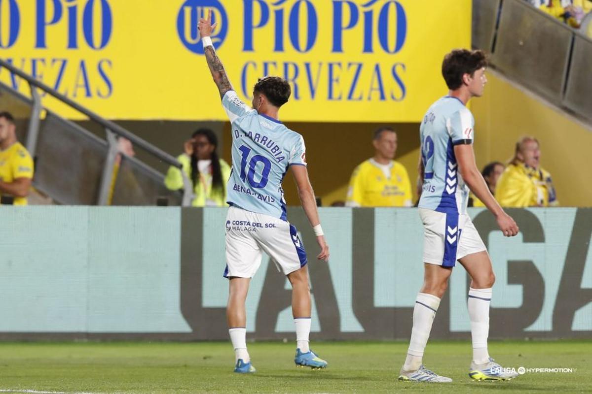 Las Palmas vs Málaga CF, en imágenes