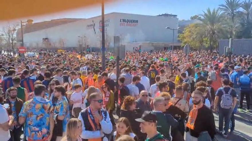 La fiesta de la Copa del Rey se adueña de València: ¡Vaya ambientazo!
