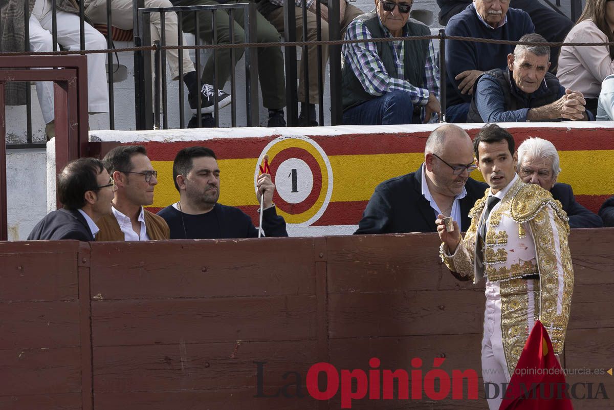 El torero de Cehegín, Antonio Puerta, en la corrida clasificatoria de la Copa Chenel de Madrid