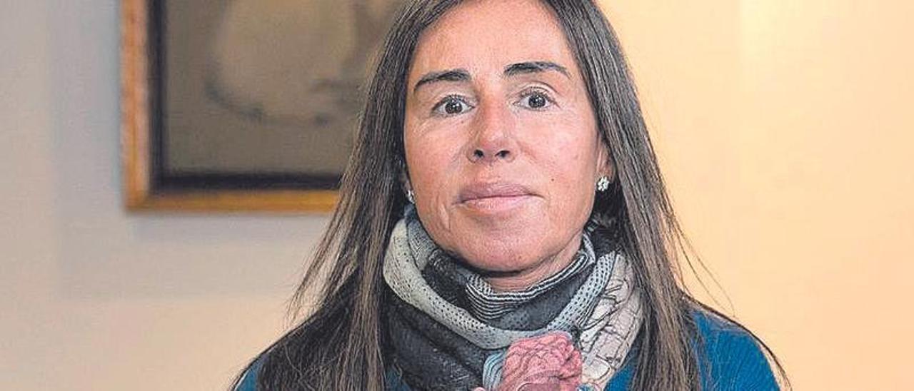 Felipa Jove, en su despacho de la sede de la Fundación María José Jove.
