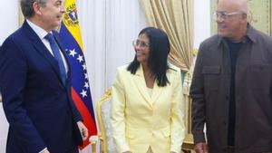 Zapatero demana a Delcy Rodríguez una amnistia «tan àmplia com sigui possible»