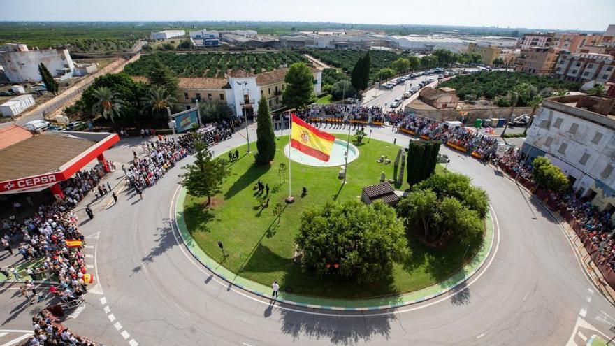Primera jura de bandera civil en Nules: todos los detalles de un gran acto de &quot;lealtad a España&quot;