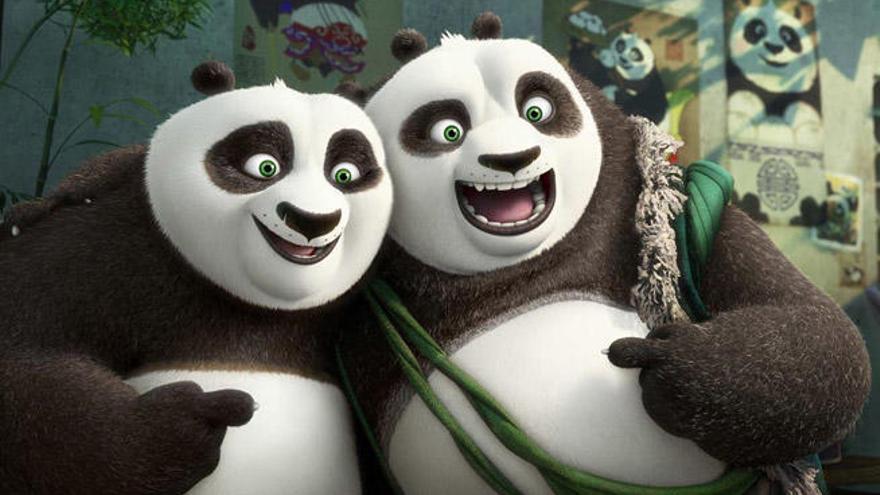 Una imagen de &#039;Kung-fu panda 3&#039;.