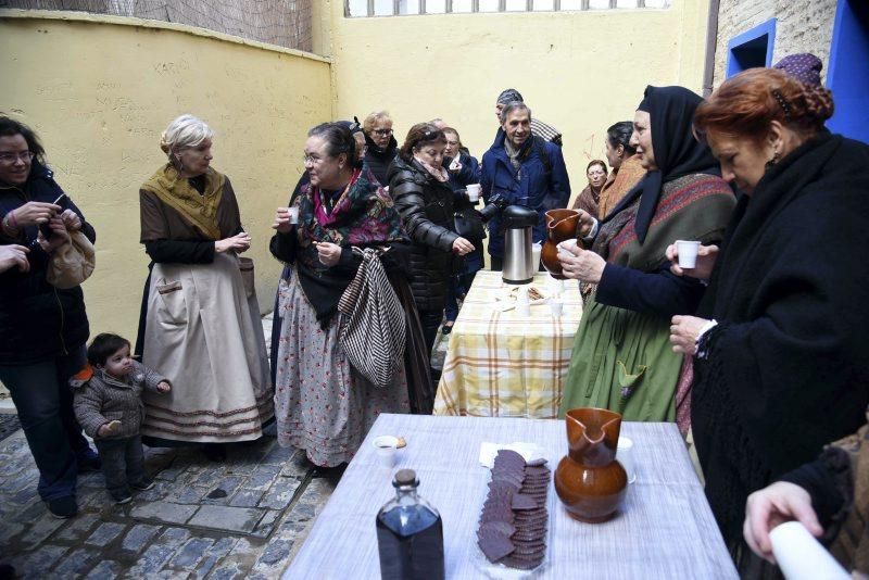 Inauguración de una nueva plaza en el Arrabal