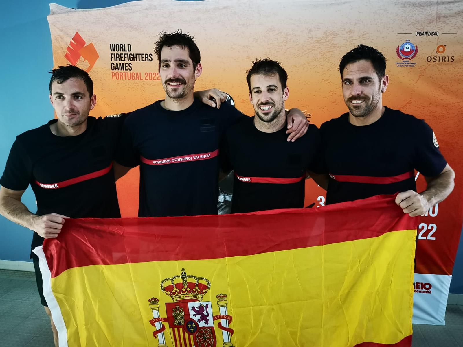 Éxito de los valencianos en los Juegos Mundiales de Bomberos 2022