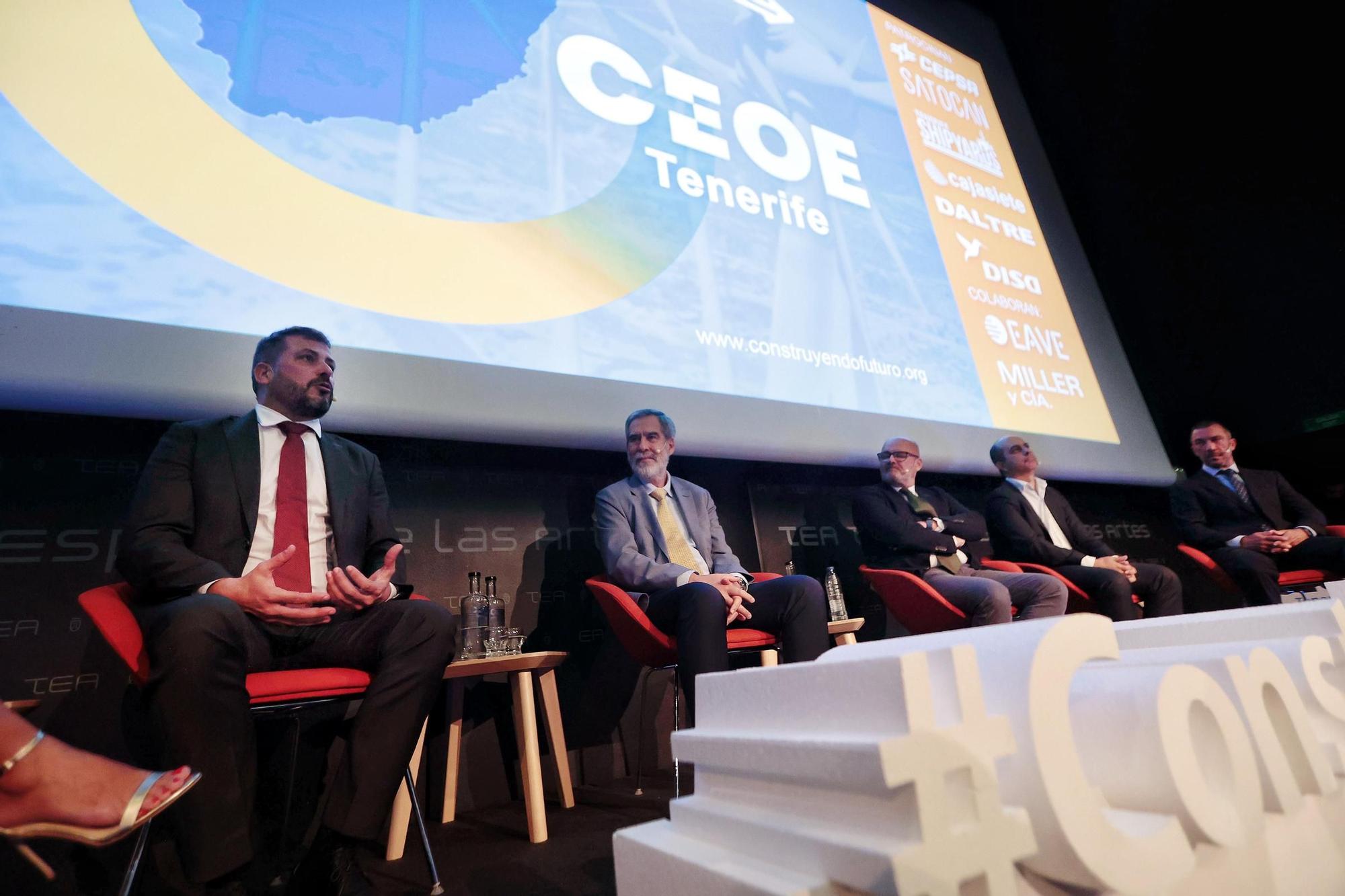Foro 'Construyendo futuro' organizado por EL DÍA y la CEOE-Tenerife