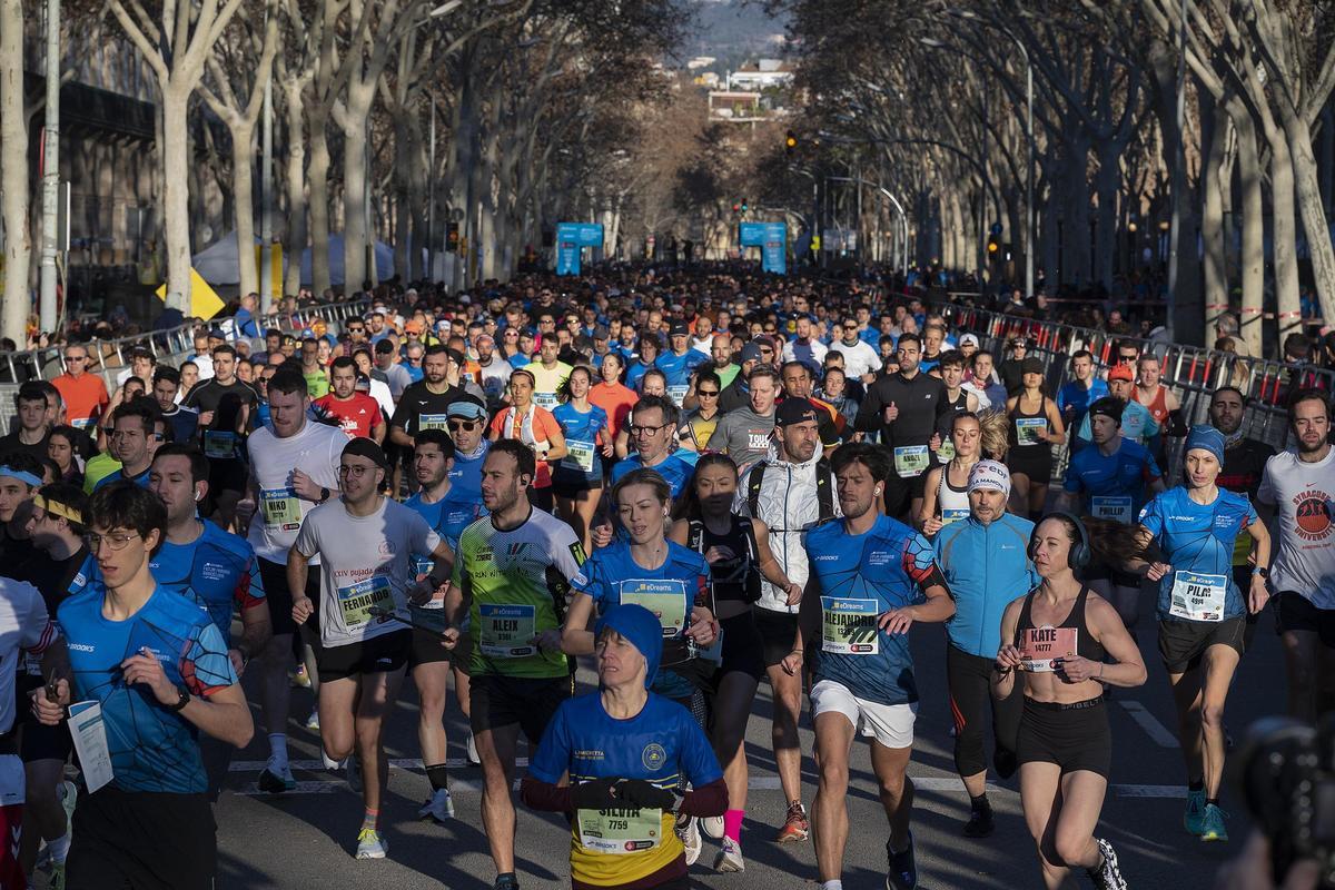 Así ha sido la Media Maratón de Barcelona 2024. Búscate en las fotos