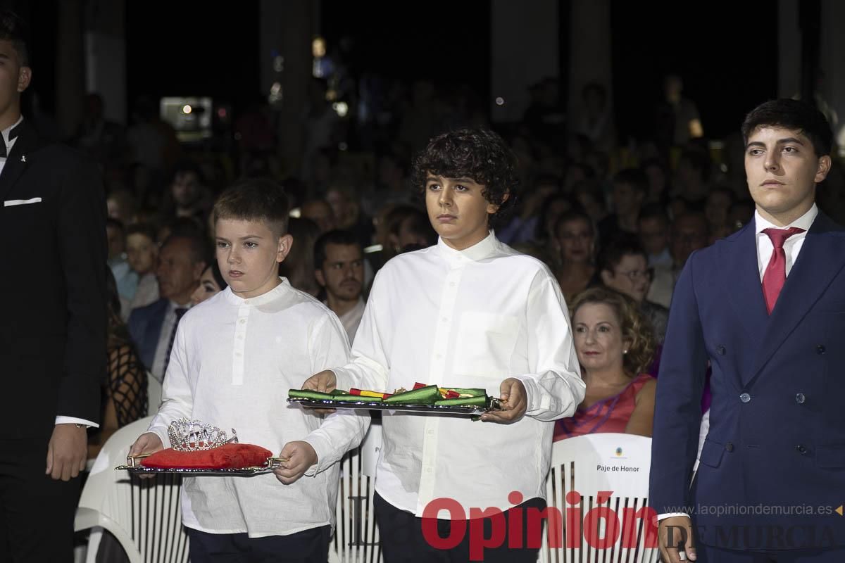 Así se ha vivido el pregón y la coronación de la reina de las Fiestas de Cehegín