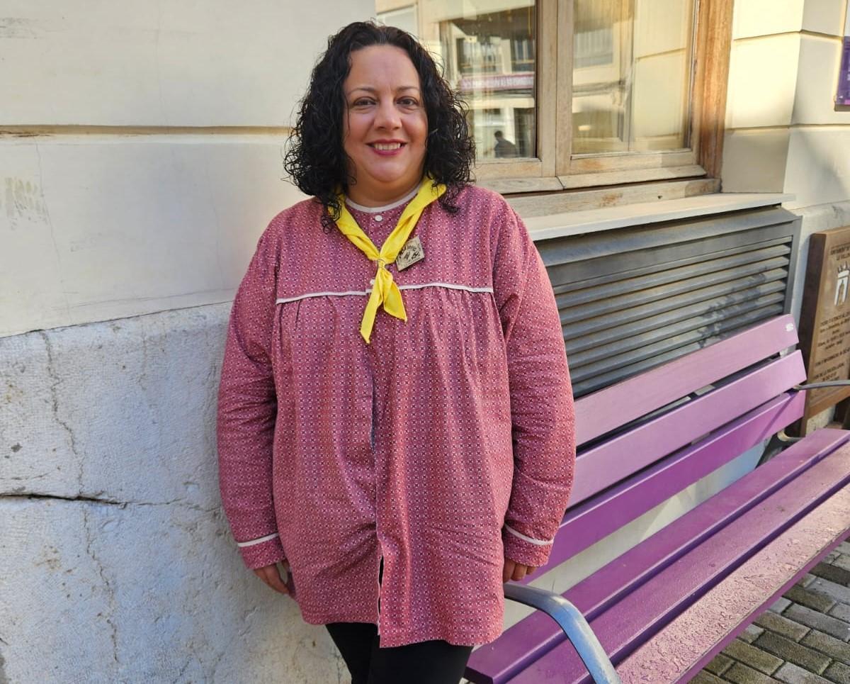 Carolina Pérez, primera presidenta de la Junta Local Fallera de Tavernes.