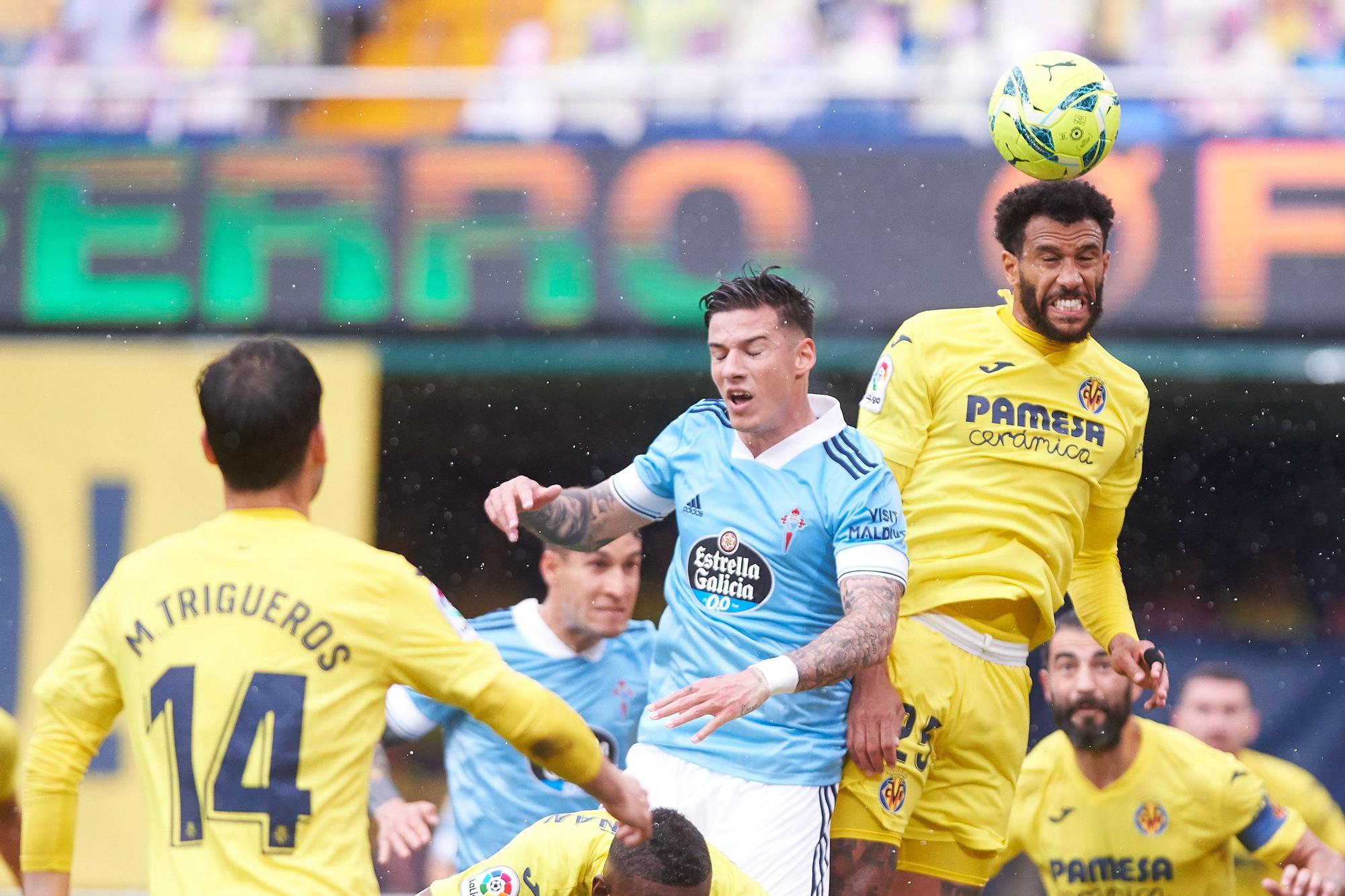 El Villarreal-Celta, en imágenes