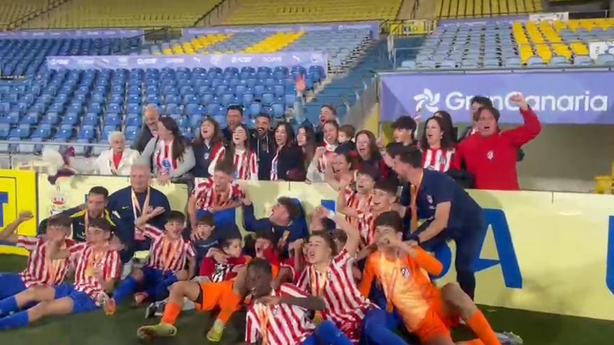 El Atlético de Madrid, campeón de LaLiga Futures 2025 en el Estadio de Gran Canaria