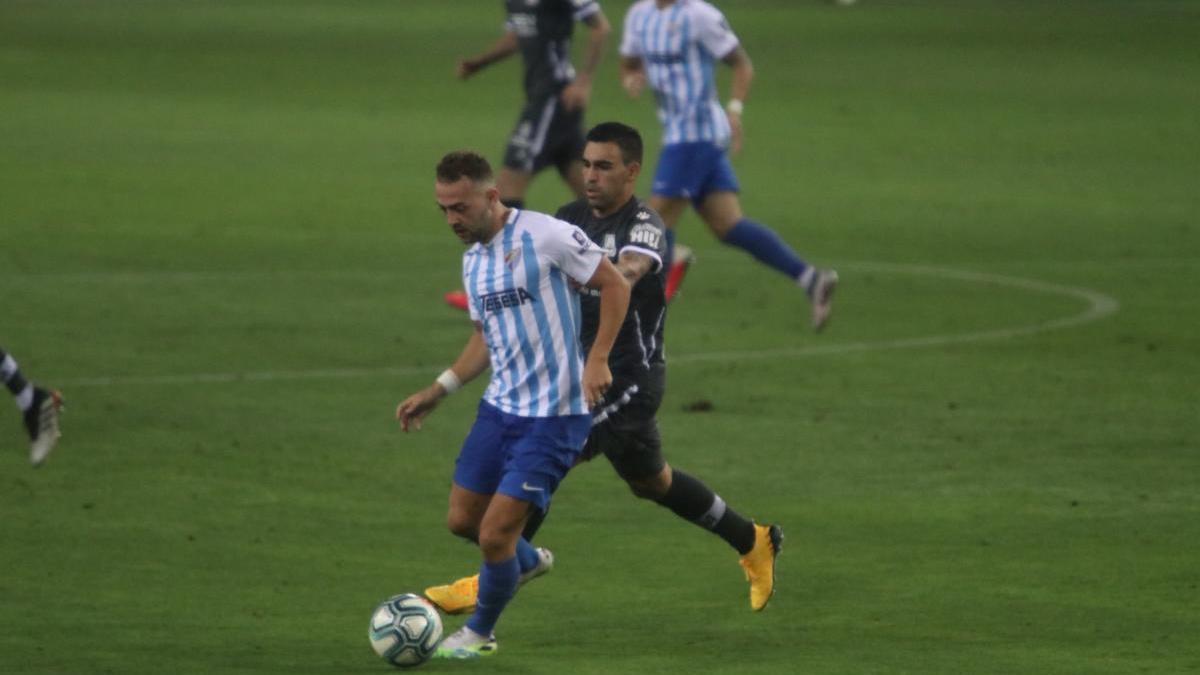 El Málaga CF puede hacer caja este verano con la venta de Keidi Bare.