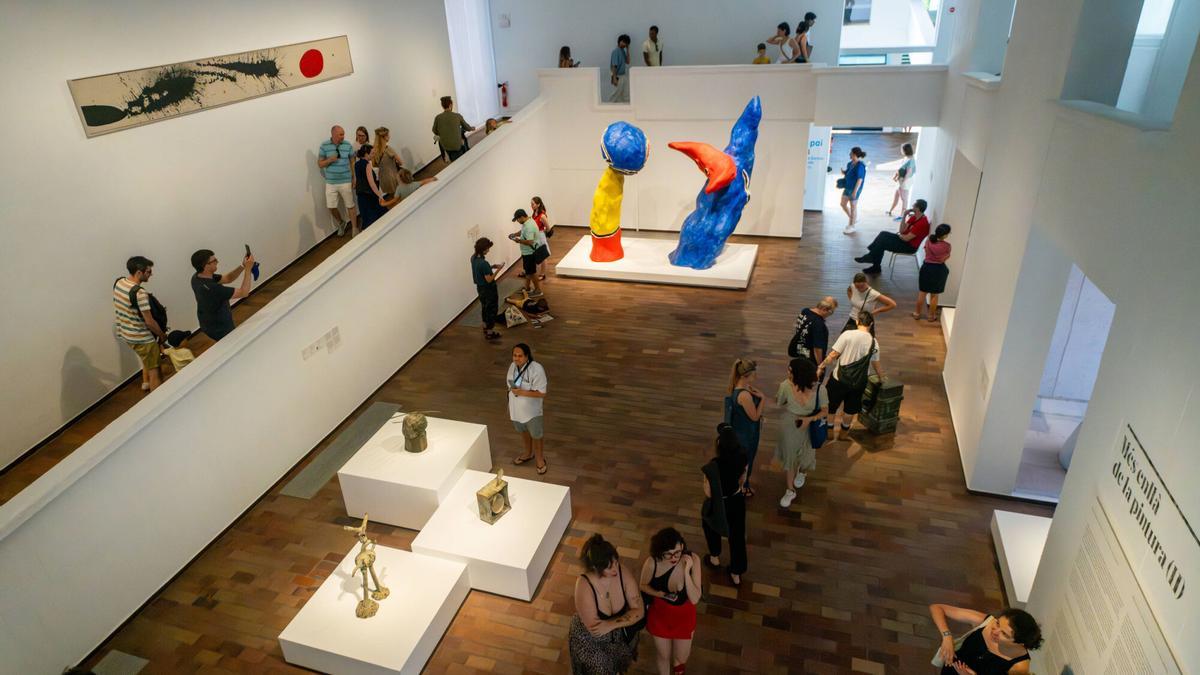 Interior de una de las salas de la Fundació Miró en Barcelona.
