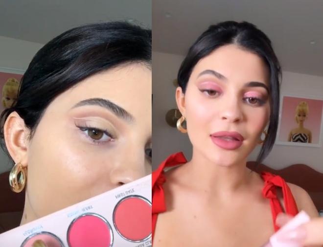 Kylie Jenner muestra su maquillaje para San Valentín