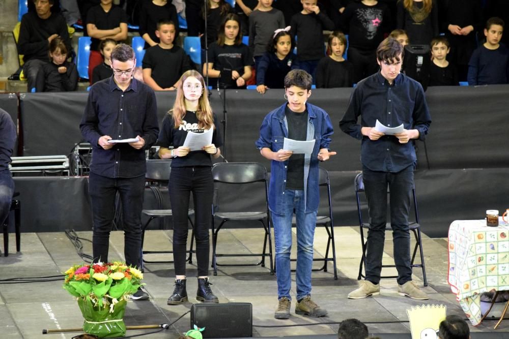 Més de 750 alumnes de quart de primària canten a Igualada