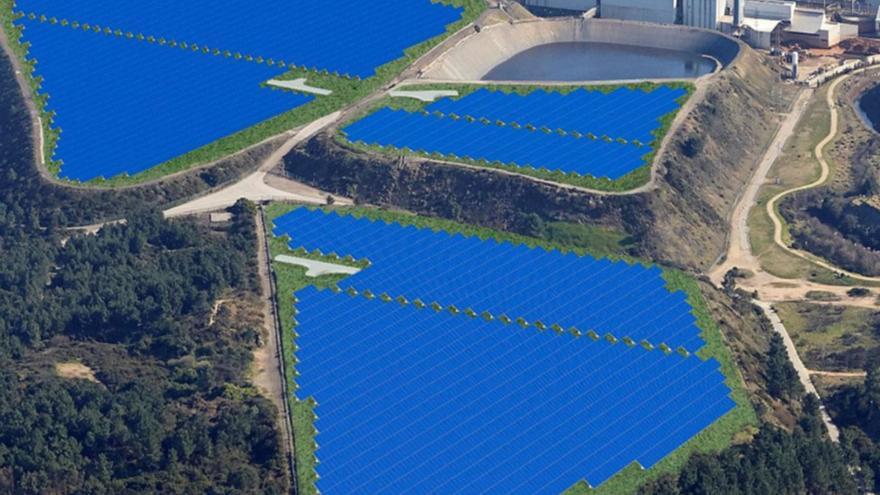 La planta fotovoltaica xigante d&#039;Azsa va llevantase a lo llargo de tol añu 2025