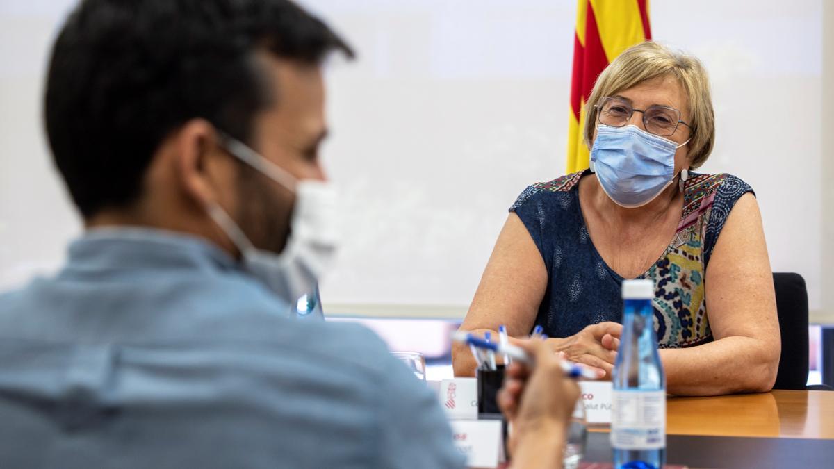 Ana Barceló y Vicente Marzà