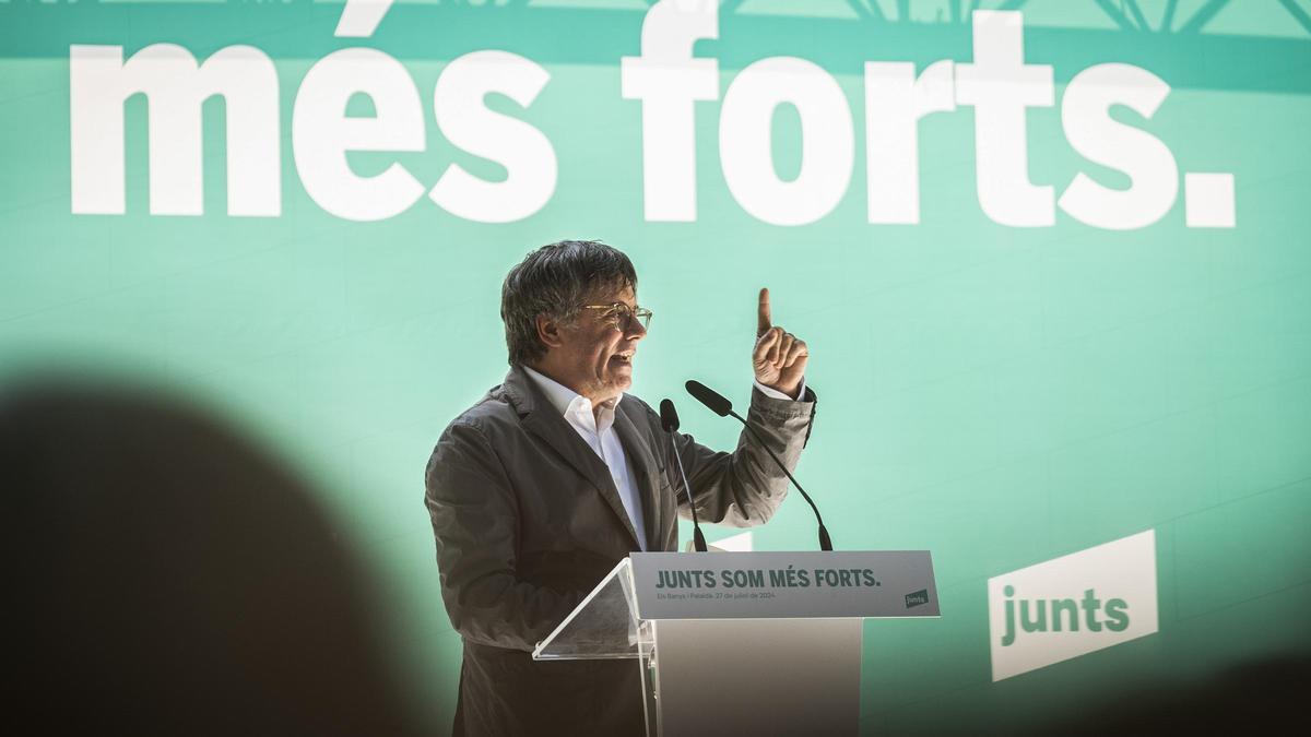 Puigdemont ratifica su retorno y asegura que "solo un golpe de Estado" lo evitará
