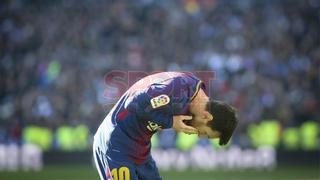 La secuencia de la celebración de Messi en el Bernabéu