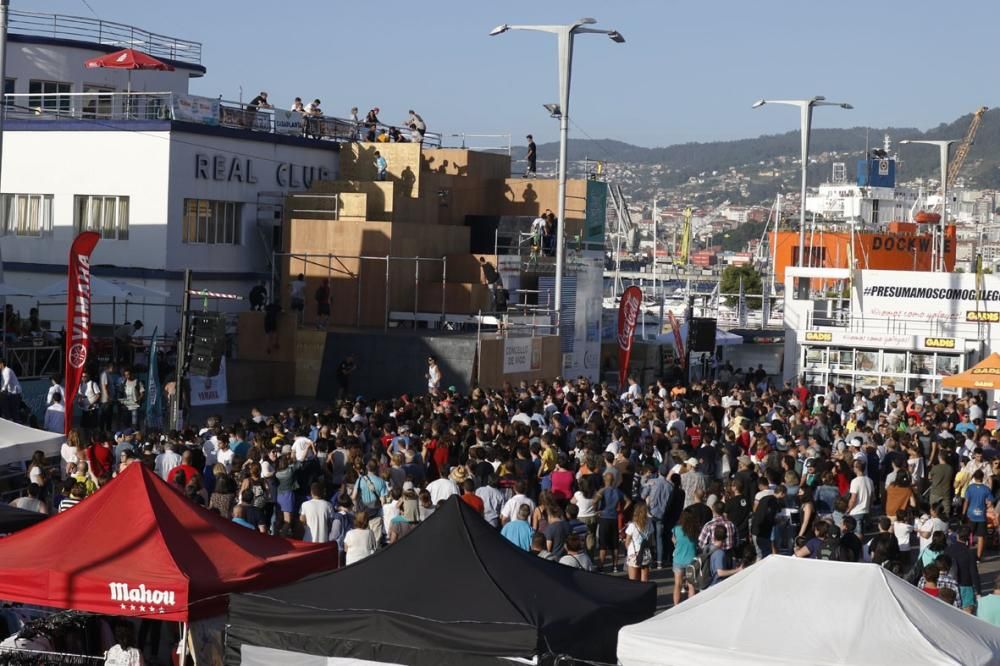 El cierre del Vigo Street Stunts desafía la gravedad