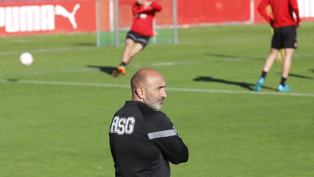 Abelardo durante un entrenamiento. | Marcos León
