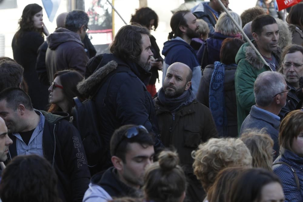 Huelga Pescanova en Vigo